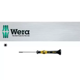 Wera wkrętak (śrubokręt) precyzyjny Torx antystatyczny Kraftform Micro ESD 1567 (5030120001) - Śrubokręty - miniaturka - grafika 1