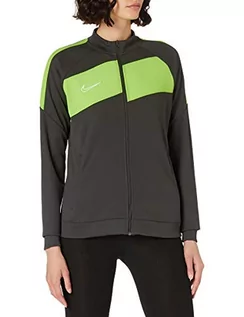 Kurtki damskie - Nike Academy Pro Knit Track damska kurtka treningowa szary antracytowy/zielony/biały S BV6932-061 - grafika 1