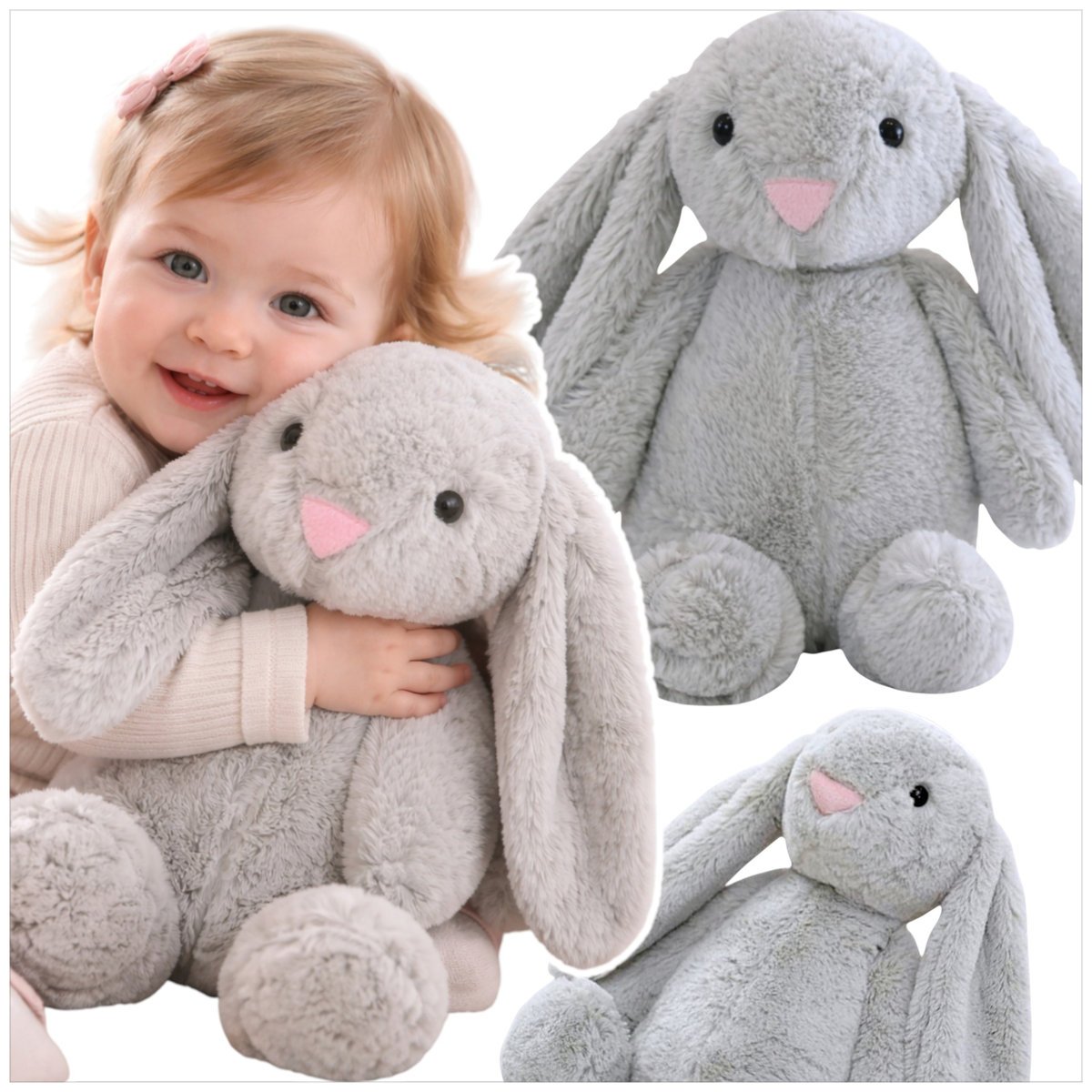 MASKOTKA KRÓLIK - DUŻA PRZYTULANKA MIŚ