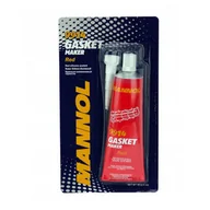 Kosmetyki samochodowe - Mannol 9914 silikon wysokotemperaturowy Czerwony 85g - miniaturka - grafika 1