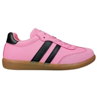 Skarpetki dla dzieci - Buty Trampki Modne Stylowe Wygodne Komfortowe Antypoślizgowe Retro Klasyczne Sznurowane Gumowa Podeszwa Damskie Różowe Amora 36 - miniaturka - grafika 1