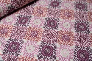 Okrągły bawełniany obrus plamoodporny - Obrusy i serwetki - miniaturka - grafika 1