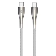 Kable USB - Kabel USB Typ-C - USB Typ-C FOREVER Sleek 60W 1 m Biały - miniaturka - grafika 1