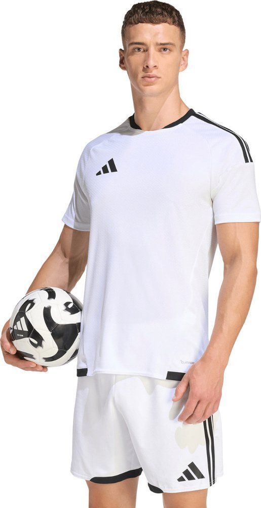 Koszulka męska adidas Tiro 26 Competition Match Jersey biało-czarna KA6167 L