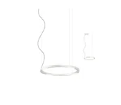 Lampy sufitowe - Redo 01-2202 - LED Żyrandol na lince UNION LED/34W/230V 3000K śr. 60 cm biały - miniaturka - grafika 1