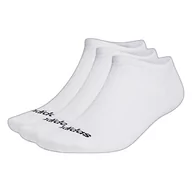 Skarpetki damskie - adidas, T Lin Low 3P, skarpety, biały/czarny, L, unisex - bambino - miniaturka - grafika 1
