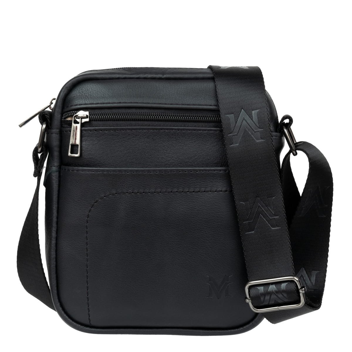 Mała Torba Męska Skórzana VerMari Forza Czarna