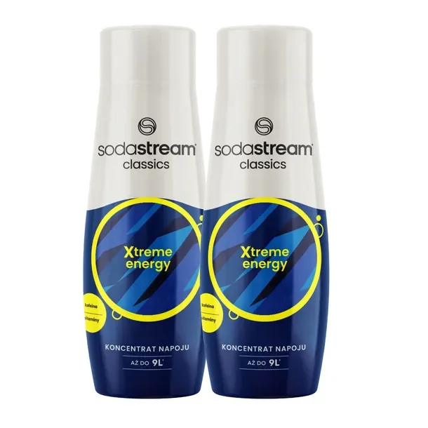 2x SODASTREAM Energy napój energetyczny syrop do saturatora koncentrat