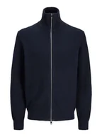 Swetry męskie - Jack & Jones Kardigan w kolorze granatowym - miniaturka - grafika 1