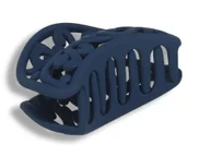 Ozdoby do włosów - Klamra spinka do włosów granatowe szaleństwo - miniaturka - grafika 1