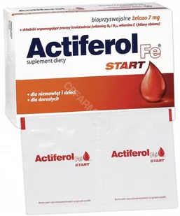 Polski Lek Actiferol Fe Start x 30 sasz - Witaminy i minerały - miniaturka - grafika 1