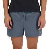 Spodnie sportowe męskie - Spodenki męskie New Balance MS41227GT - szare - miniaturka - grafika 1