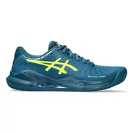 Sneakersy męskie - ASICS Gel-Challenger 14 Clay męskie sneakersy, Restful Teal Safety Yellow, 40 EU - miniaturka - grafika 1