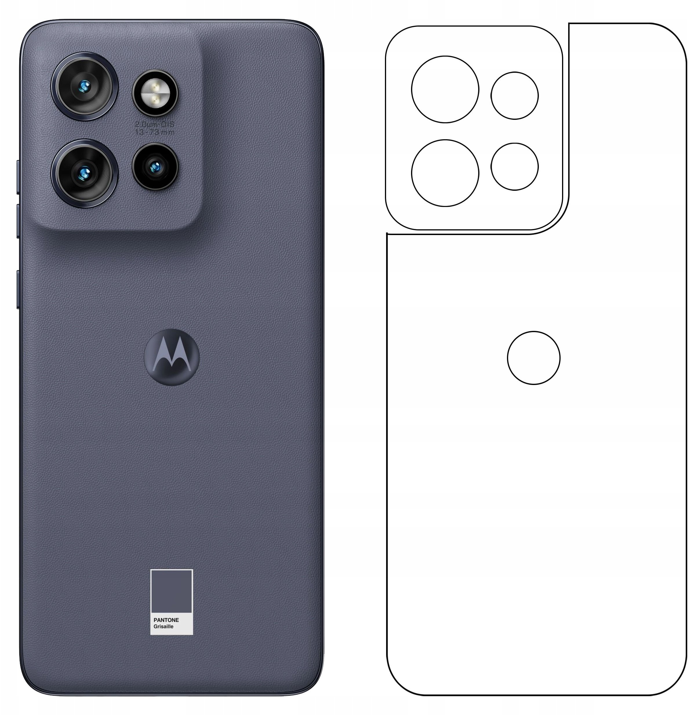 FOLIA HYDROŻELOWA NA TYŁ do Motorola Edge 50 Neo