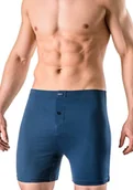 Majtki męskie - BOKSERKI KEY MXC-126 - (kolor granat, rozmiar 4XL) - miniaturka - grafika 1
