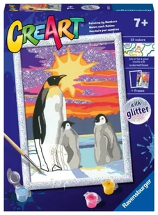 CreArt dla dzieci: Pingwiny - Ravensburger - Zabawki kreatywne - miniaturka - grafika 1