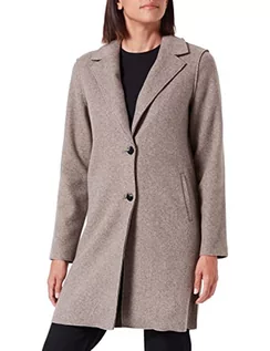 Płaszcze damskie - ONLY Onlcarrie Bonded Coat Otw Noos Płaszcz Kobiety,Caribou/Szczegóły: Melange,XL - grafika 1