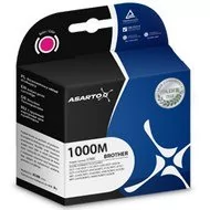 Asarto Tusz AS-B1000M, purpurowy, 12 ml, LC1000M - Tusze zamienniki - miniaturka - grafika 1