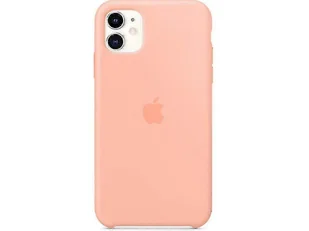 Silikonowy etui na telefon iPhone 11 Różowy - Etui i futerały do telefonów - miniaturka - grafika 1