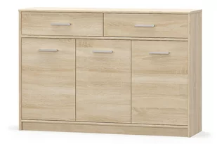 Komoda Tips 3D2S Dąb Sonoma - Inne meble do salonu - miniaturka - grafika 1