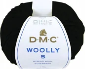 Pasmanteria - Włóczka DMC WOOLLY 5 kol. 02 / czarny - miniaturka - grafika 1
