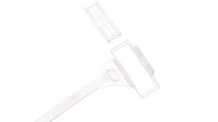 Lapp Kabel Etykieta opisowa z paskiem 29x8mm KMK 1 61742820 61742820 - Kanały kablowe - miniaturka - grafika 1