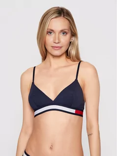 Biustonosze - Tommy Hilfiger Biustonosz braletka UW0UW01597 Granatowy - grafika 1