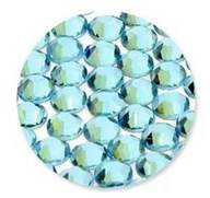 Ozdoby do paznokci - Cyrkonie do paznokci szklane SS10 Aquamarine 1440 szt paczka - miniaturka - grafika 1