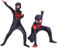 Stroje karnawałowe - Strój Przebranie Spiderman Miles Morales 146/152, Hopki - miniaturka - grafika 1