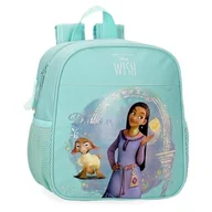 Plecaki szkolne i tornistry - Joumma Disney Wish Dreamer Plecak przedszkolny adaptacyjny do wózka Niebieski 21x25x10 cm Poliester 5,25 l, Niebieski, Talla única, Plecak przedszkolny z możliwością dostosowania do wózka - miniaturka - grafika 1