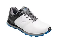 Buty dla chłopców - Callaway Unisex dziecięce buty do golfa Apex Junior Waterproof Spikeless, biały czarny, 33 EU - miniaturka - grafika 1