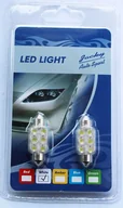 Żarówki samochodowe - Żarówki LED C5W 36mm Białe White 2szt - miniaturka - grafika 1