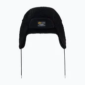 Czapki damskie - Czapka zimowa Alpha Industries Teddy black WYSYŁKA W 24H 30 DNI NA ZWROT - miniaturka - grafika 1