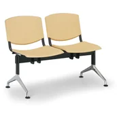 Inne meble biurowe - Euroseat Plastikowa ławka Smile, 2 siedzenia 300329 - miniaturka - grafika 1