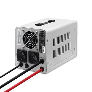 QOLTEC ZASILACZ AWARYJNY PURE SINE WAVE UPS | 1000VA | 700W | STAŁA FAZA | SZARY - Zasilacze awaryjne UPS - miniaturka - grafika 3