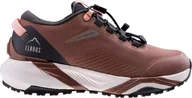 Buty trekkingowe damskie - Buty trekkingowe damskie Elbrus Damskie buty Elbrus FAREN WP GR WO'S dark rose/asphalt/peach amber rozmiar 38 - miniaturka - grafika 1