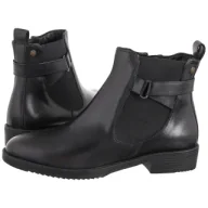 Botki damskie - Botki Czarne P2132-01/00-9 (MA1433-a) Maciejka - miniaturka - grafika 1