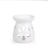 Świeczniki - Kominek RINDA ceramiczny świąteczny 10x11 cm HOMLA - miniaturka - grafika 1