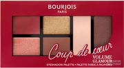 Cienie do powiek - Bourjois - Coup de Coeur Volume Glamour Eyeshadow Palette - Paleta cieni do powiek - 01 Intense Look - miniaturka - grafika 1