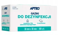 Apteczki i materiały opatrunkowe - Apteo, Gaziki Do Dezynfekcji 30 X 30 Mm, 100 Szt. - miniaturka - grafika 1