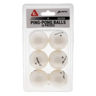 Piłeczka MARTES PING SET M000163815 – Biały - Tenis stołowy - miniaturka - grafika 1