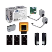 Zestawy do bram - FAAC Zestaw ENERGY 391 24V EXTENDED do bram o długości skrzydła do 2,5 m - miniaturka - grafika 1