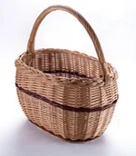 Torby i wózki na zakupy - Wyroby z Wikliny PPH Jan Wnuk Kosz złotówka - miniaturka - grafika 1