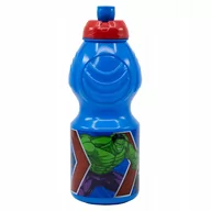 Bidony dla dzieci - bidon butelka z ustnikiem AVENGERS HULK 400ml - miniaturka - grafika 1