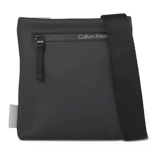 Torby męskie - Saszetka Calvin Klein Rubberized Conv Flatpack S K50K510795 Ck Black BAX - grafika 1