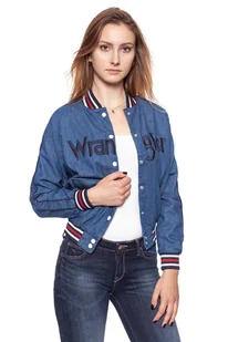 Wrangler, Kurtka damska, Bomber Jacket Retro Active W412Fd123, rozmiar S - Kurtki damskie - miniaturka - grafika 1