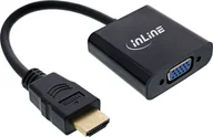 Złącza, przejściówki, adaptery - Adapter AV InLine InLine® Converter Cable HDMI to VGA, with Audio - miniaturka - grafika 1