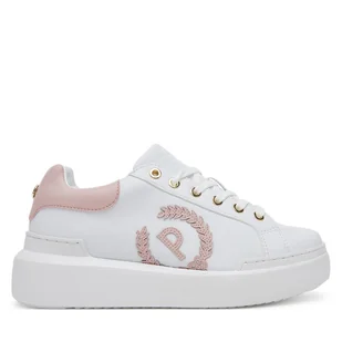 Sneakersy Pollini SA15184G0MXF113A Biały - Sneakersy damskie - miniaturka - grafika 1