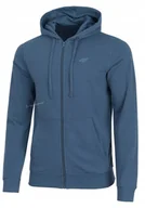 Bluzy męskie - 4F MÄSKA BLUZA Z KAPTUREM BAWEĹNA ROZPINANA / rozm XL - miniaturka - grafika 1