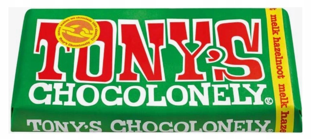 Czekolada mleczna z orzechami laskowymi 180g Tony's Chocolonely